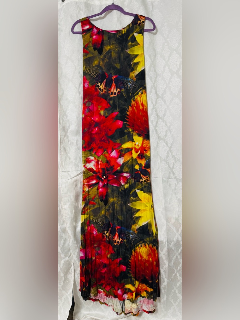 Alice + olivia Butterfly Maxi Dress NWT